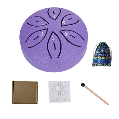 Rain Ora Mini Drum in Lavender Mist – purple mini rain drum